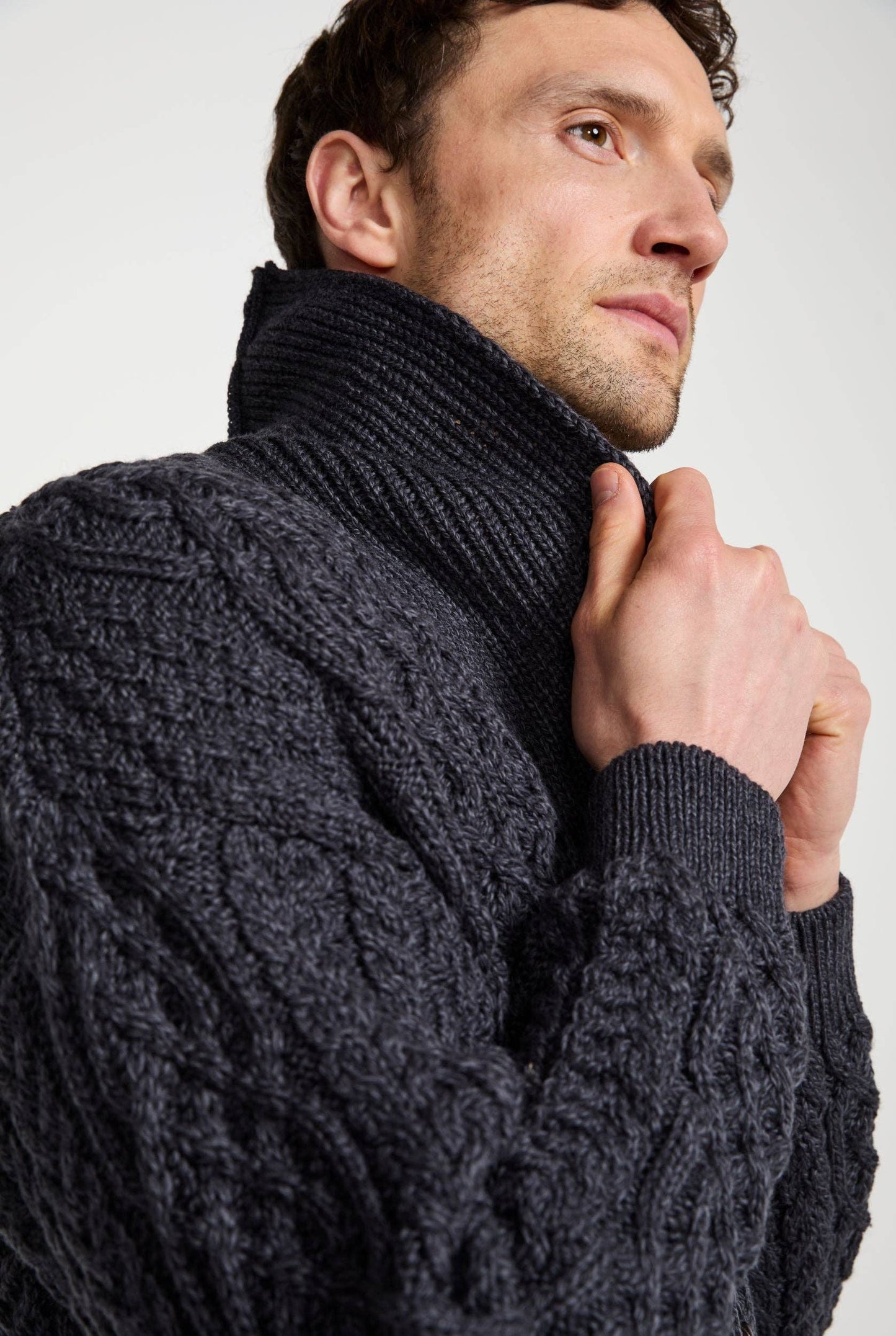 Clare Island Aran Cardigan