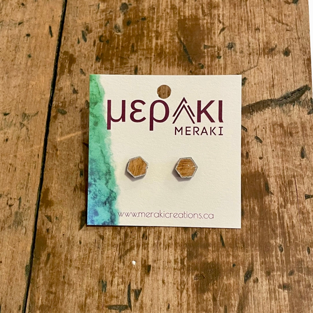 Meraki Wood Earrings