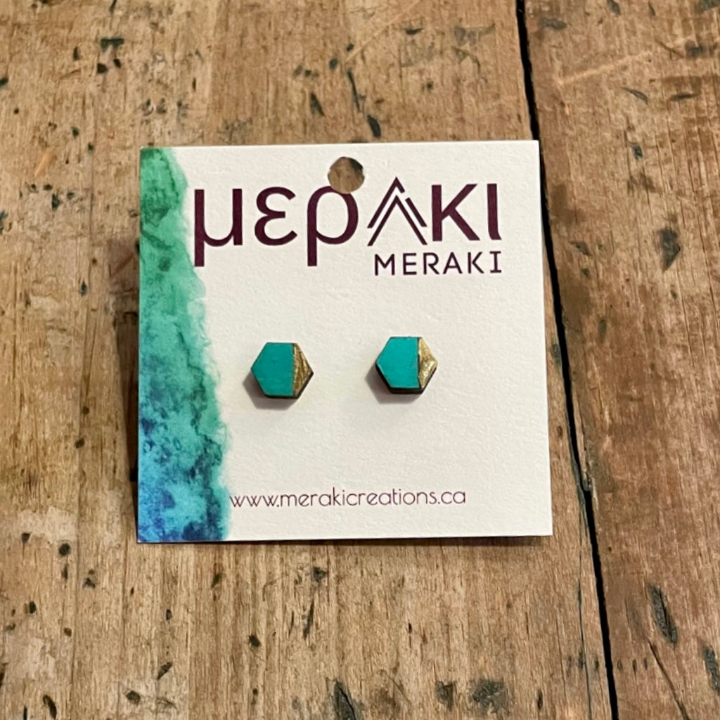 Meraki Wood Earrings