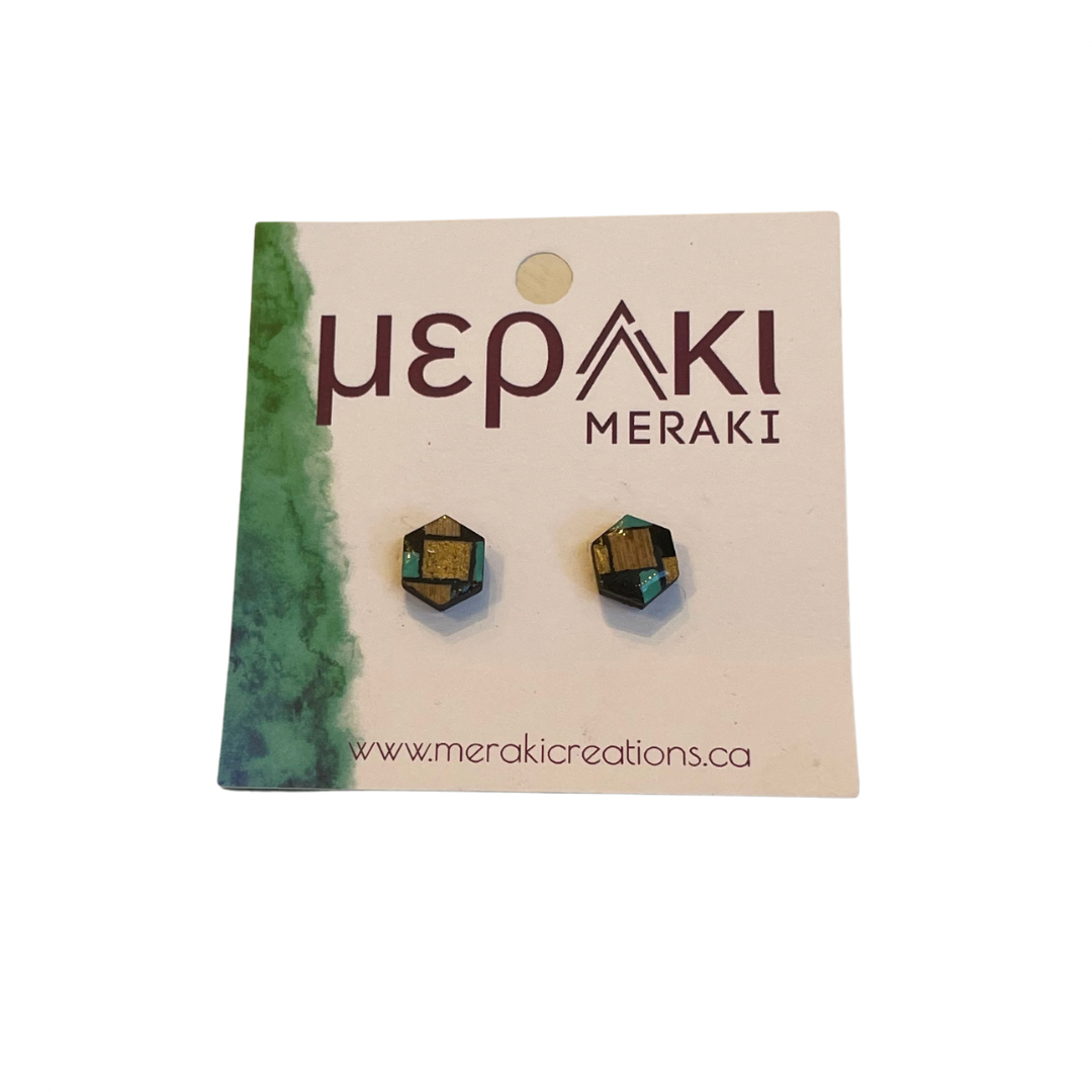 Meraki Wood Earrings