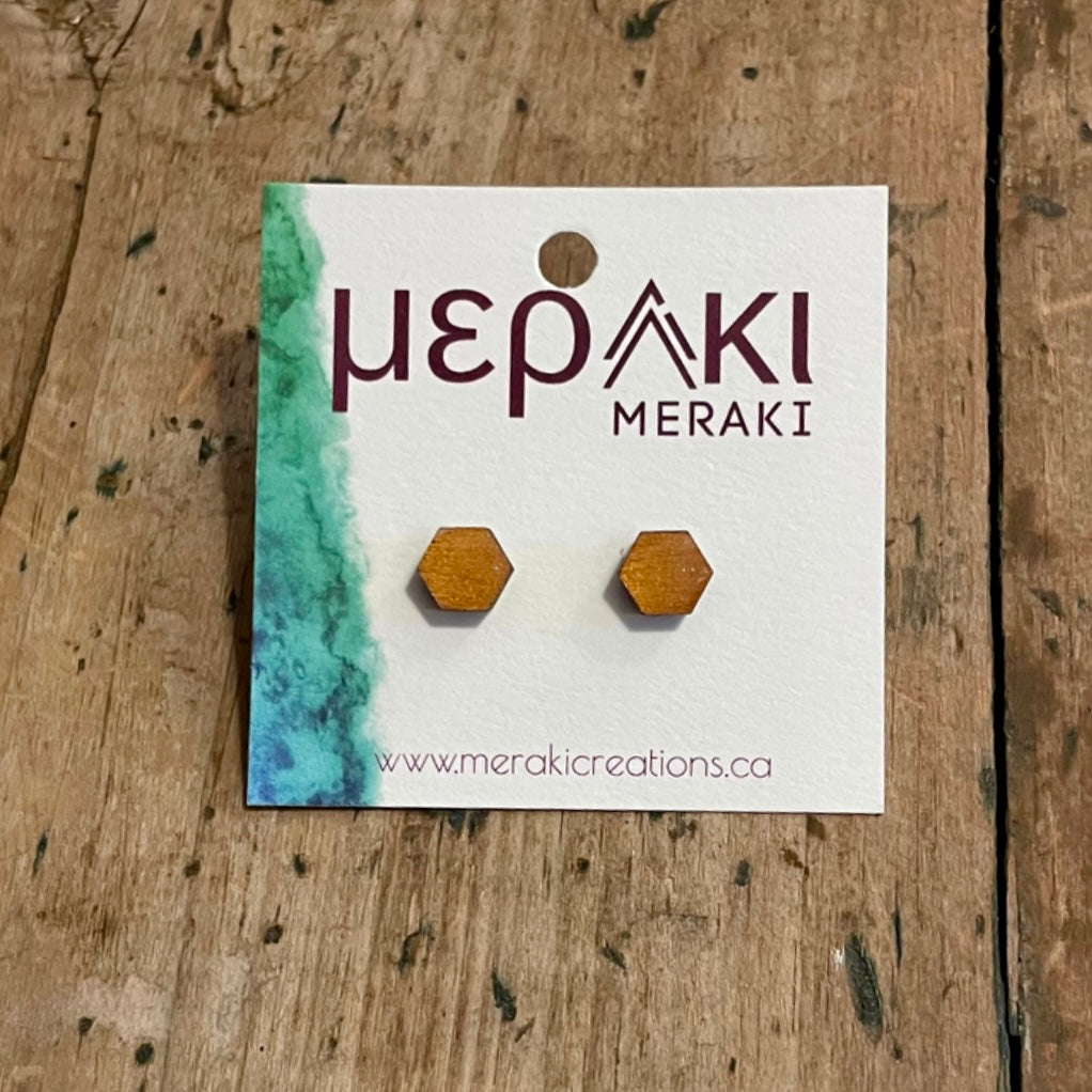 Meraki Wood Earrings