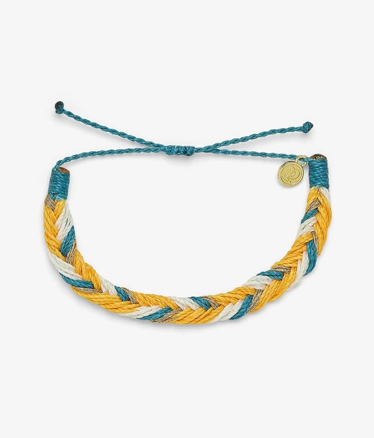 Fishtail Braid Gold Bracelet