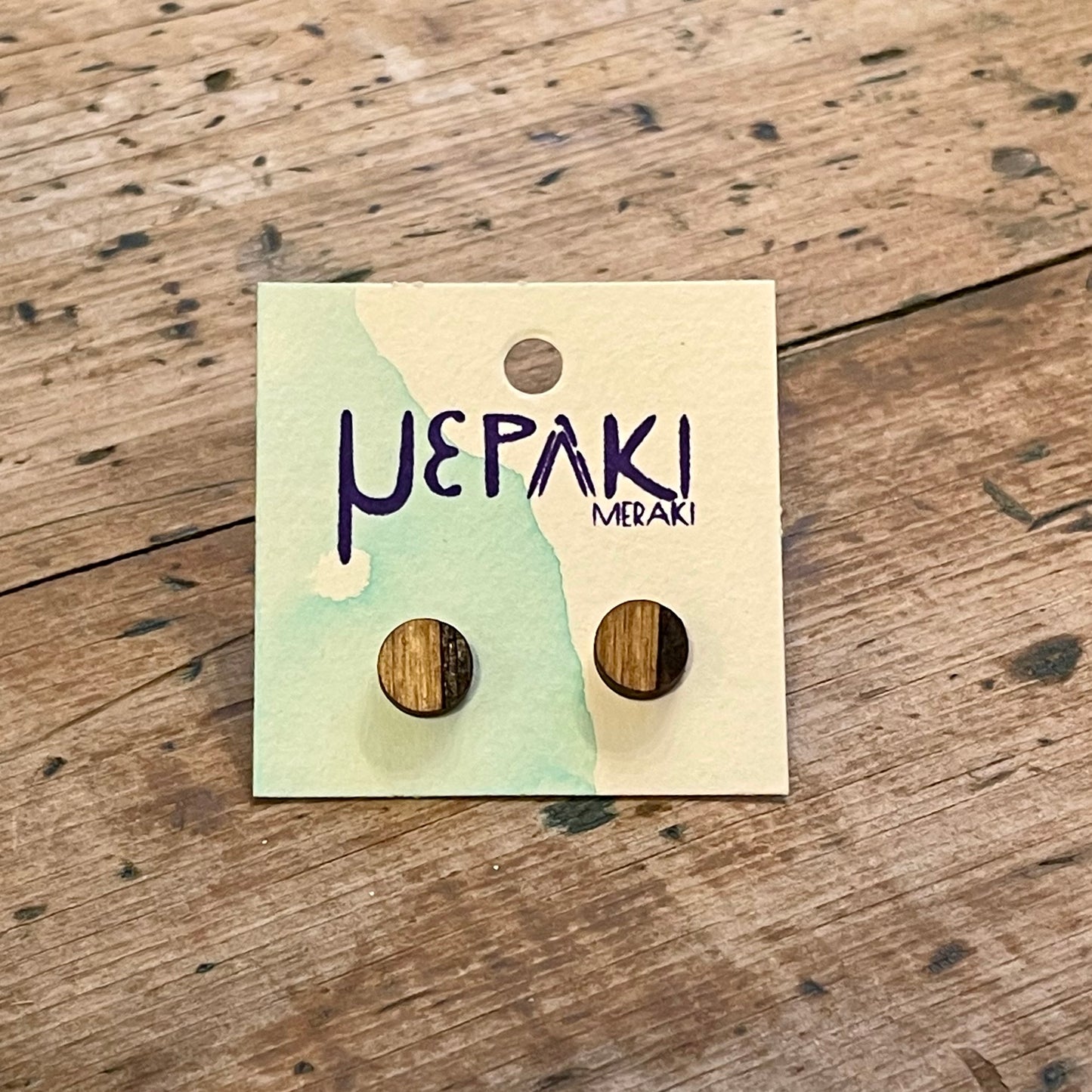 Meraki Wood Earrings