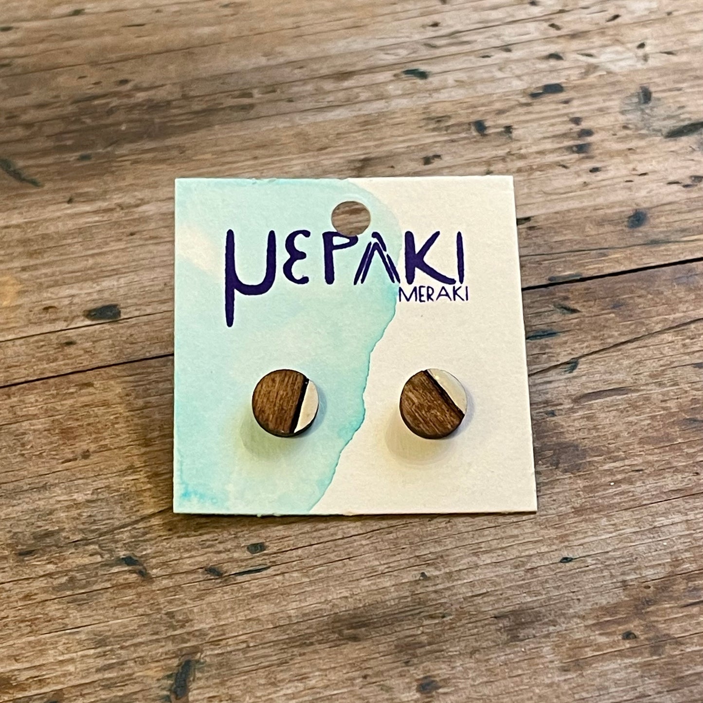 Meraki Wood Earrings