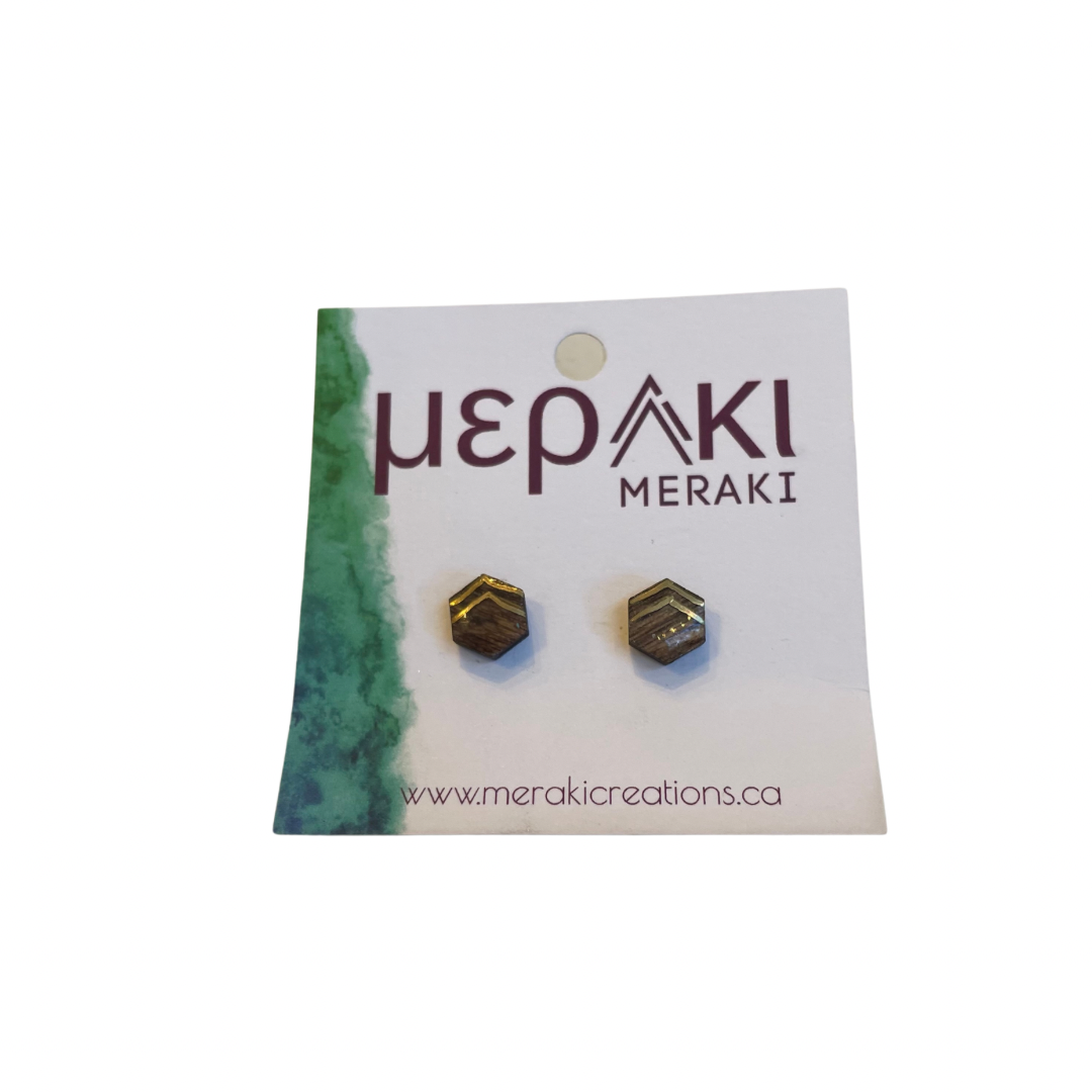 Meraki Wood Earrings