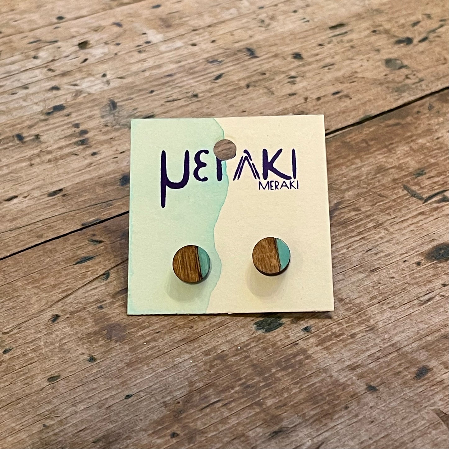 Meraki Wood Earrings