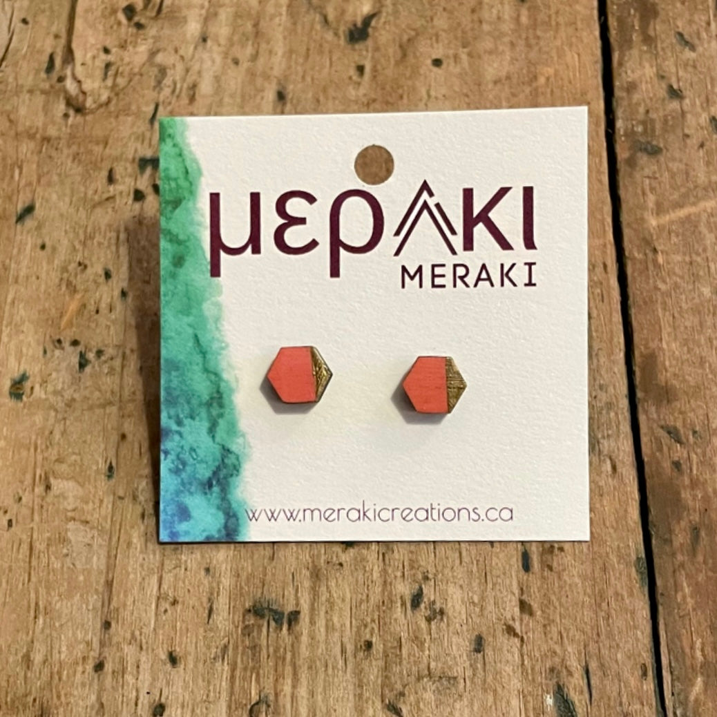 Meraki Wood Earrings