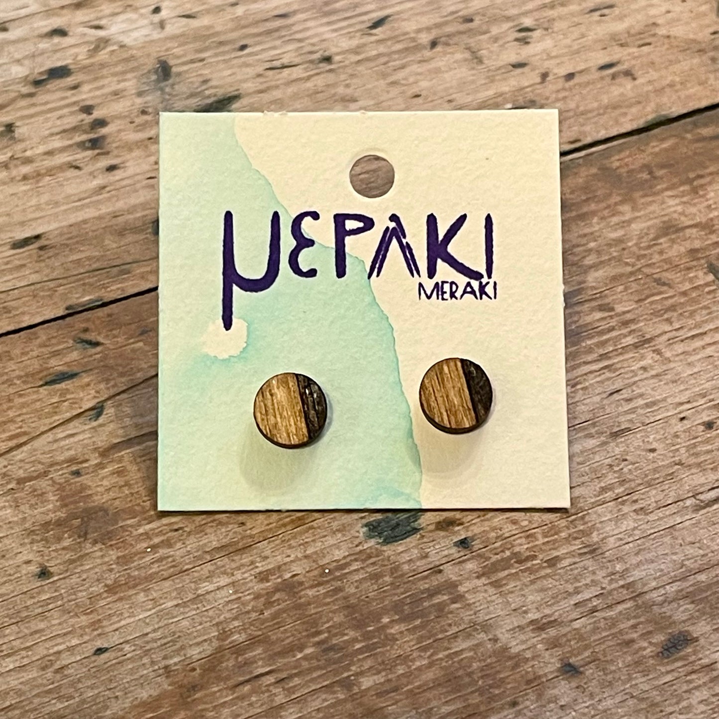 Meraki Wood Earrings