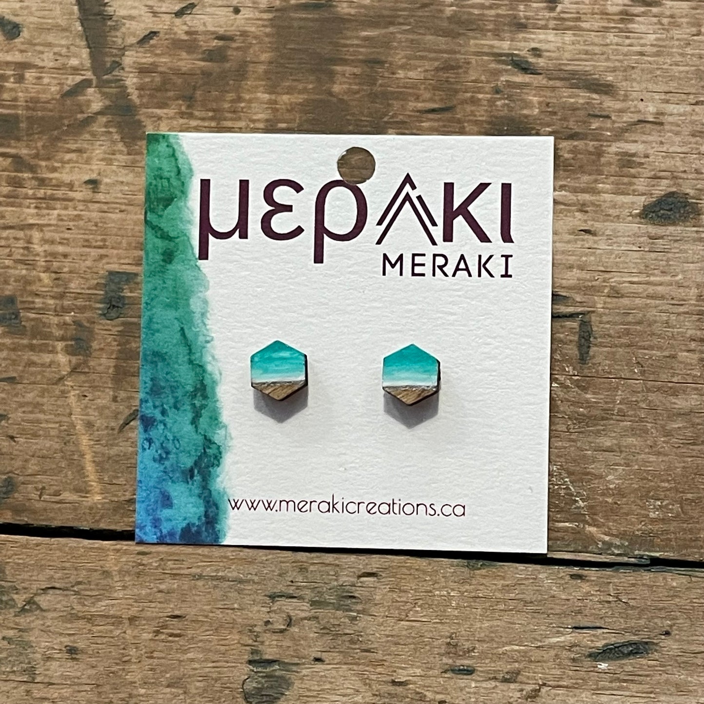 Meraki Wood Earrings