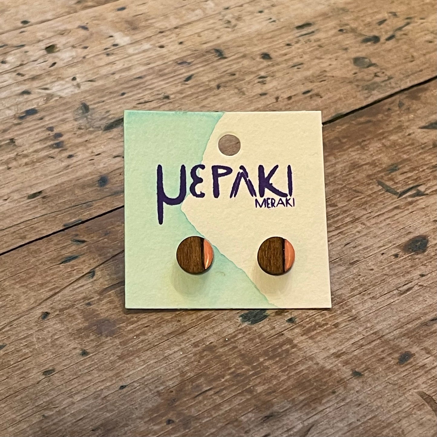 Meraki Wood Earrings