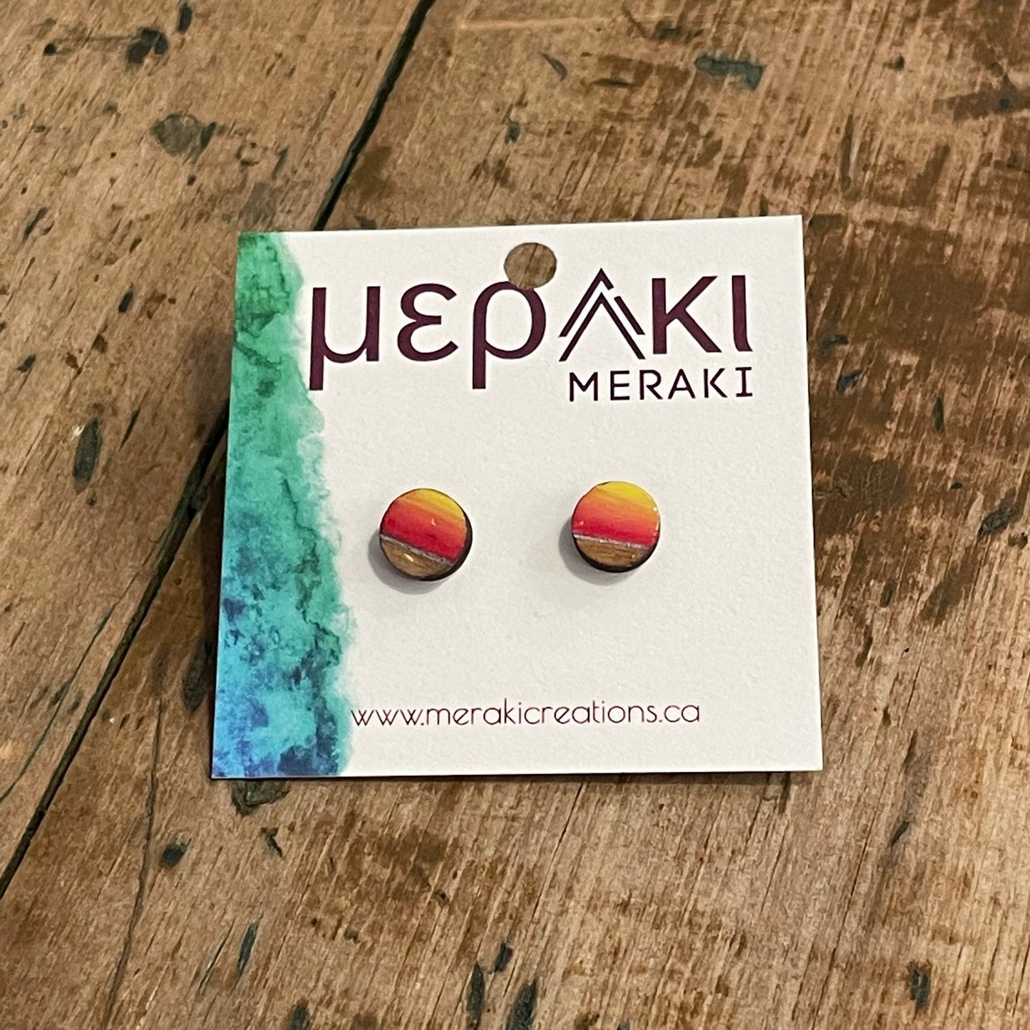 Meraki Wood Earrings